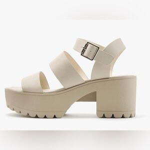 SODA Block Heel Sandals